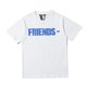 thumbnail image 1 of Camiseta de hombre Big V Print Cotton Hip-Hop Summer Tee para adolescentes, Fashinable, White (Blue Letters), XL Sailing Electrónica, 1 of 5