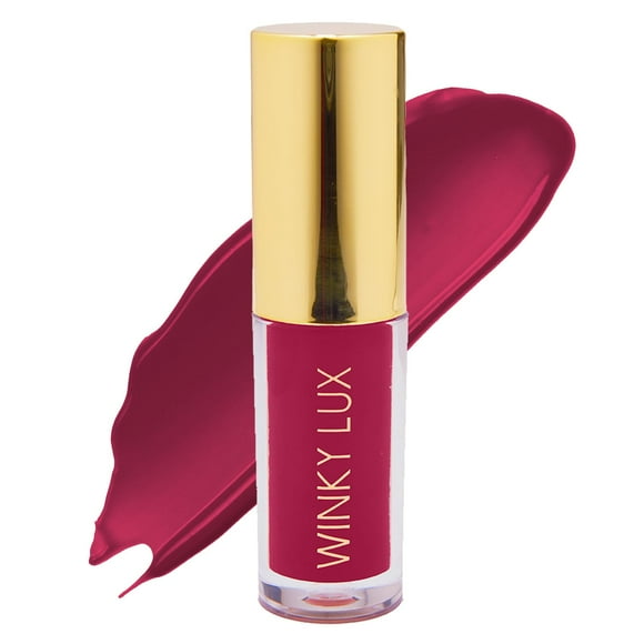 Winky Lux Barely There Sheer Tinted Lip Oil Hydrating Lip Gloss Tint Tinted Coral Glossy Lip Balm Juicy Non Sticky Lip Gloss Orange Lip Oil & Lip Tint With Jojoba Oil Flush