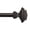 Oil-Rubbed Bronze, variant on Better Homes & Gardens 1” Metal Square Single Curtain Rod, Matte Black, 42-120”