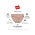 thumbnail image 3 of Hanes Women's Cotton Hi-Cut Underwear, 6-Pack, 3 of 4