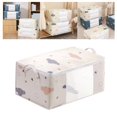 thumbnail image 4 of Bolsas de almacenamiento de edredón perfecl Organizador debajo de la cama con cremallera de doble capa, 4 of 8