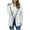 Blue, variant on CAICJ98 Womens Jackets Fall Hooded Women Fuzzy Jacket Long Sleeve Sherpa Casual Zip Up Bomber Coat Pocket Green,XXL