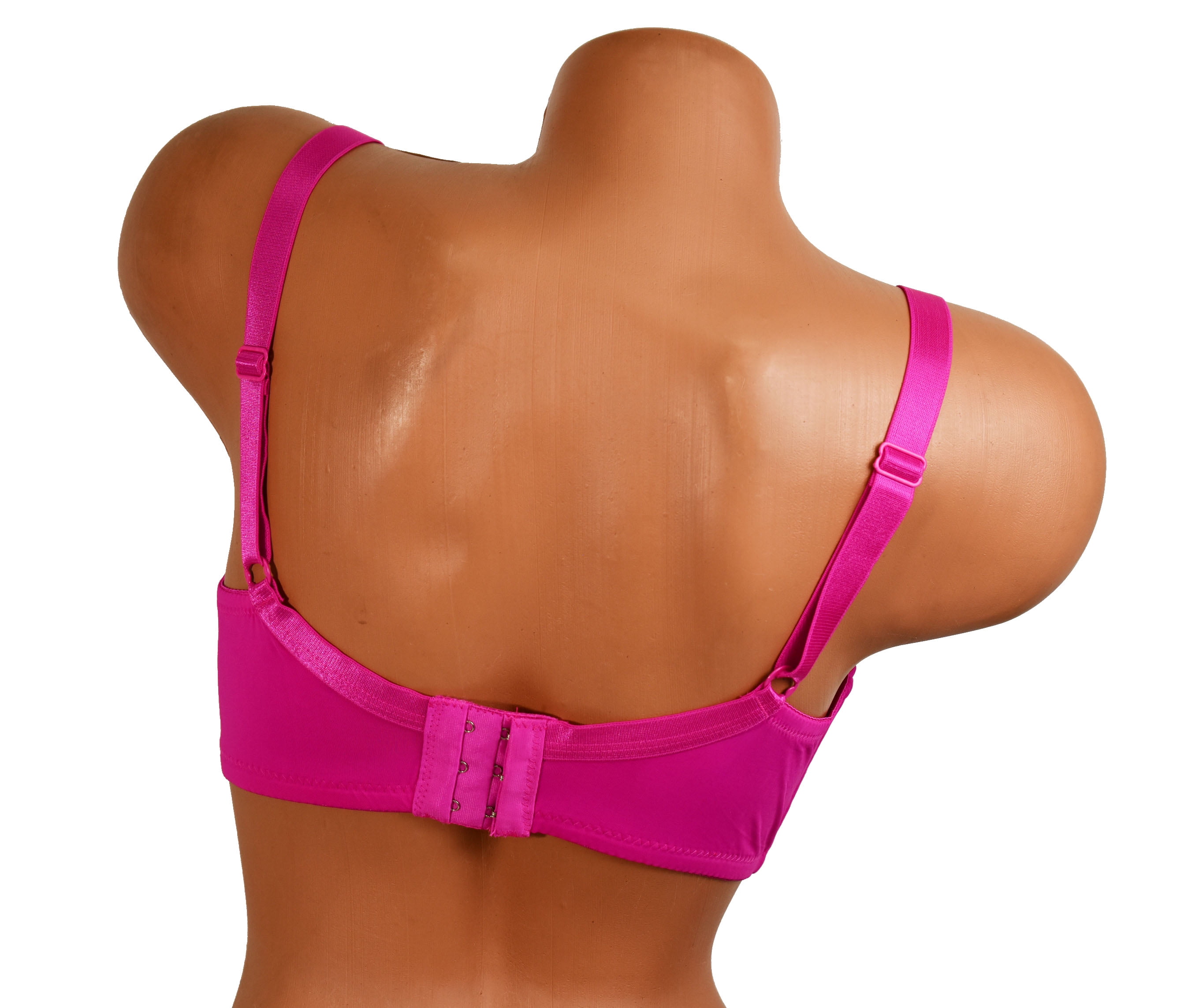 Pack of 6 pieces Women's Wired Basic Regular Padded Everyday Bras A/B/C/D/DD 34D (5216)
