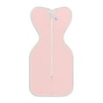 thumbnail image 3 of Love to Dream Swaddle Up Baby Sleep Sack, Arms Up Design, Sleep Nearly 2x Longer, Twin Zipper, Cotton, Medium 13-19 lbs, 1.0 TOG, Dusty Pink, 3 of 17