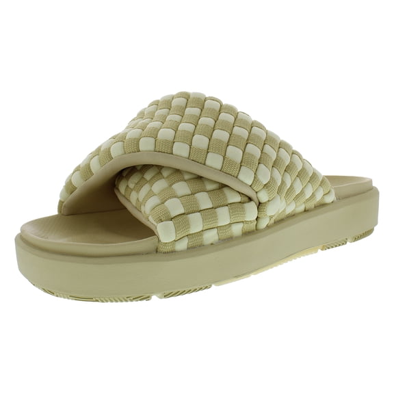 Nike Jordan Sophia Slide Womens Shoes Size 10, Color: Team Gold/Alabaster/White