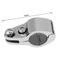 thumbnail image 4 of Bimini Slide Jaw, 1 pulgada de acero inoxidable Marine Hardware Fitting Silver Marine Boat Toldo Abrazadera Hardware de cubierta para bote Bimini Top Jaw Slide con bisagras abrazadera marina Amonsee No, 4 of 6