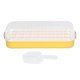 thumbnail image 1 of Bandeja para cubitos de hielo con contenedor, 24 rejillas, molde para hacer cubitos de hielo de silicona de grado alimenticio de fácil liberación para congelador, 1 of 8