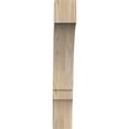 thumbnail image 2 of Ekena Millwork 3 1/2"W x 14"D x 22"H Balboa Smooth Knee Brace, Douglas Fir, 2 of 13