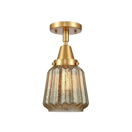 

Innovations Lighting - Chatham - 6 Inch 3.5W 1 LED Flush Mount Satin Gold