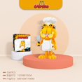 thumbnail image 1 of New Garfield Mini Blocks Magic Cartoon pets Anime Figures Collection Building Toy Diy Bricks For Kids Present Toy Gift-ZJKDGJKJ, 1 of 4