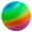 Rainbow, variant on GSE Games & Sports Expert 10-Inch Red Classic Inflatable Playground Ball, Kickball, Dodgeball, Handball for Kids Schools Indoor/Outdoor Play