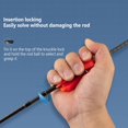 thumbnail image 6 of 4Pcs Silicone Fishing Rod Holder Straps, Portable Fishing Rod Fixed Ball Rubber Fishing Pole Clips Fishing Pole Wrap Equipment Fly Fishing Accessories, 6 of 7