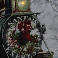 thumbnail image 2 of Northlight Fiber Optic and LED Lighted Santa's Express Canvas Wall Art 12" x 15.75", 2 of 3