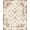 Ivory Beige, Pattern 2, variant on ODIKA Bird Vintage Beige Motif Distressed Scrolling Vine Border Neutral Pet Friendly & Kids Safe Play for Playroom, Bedroom, Reading Nook