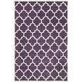 thumbnail image 2 of SAFAVIEH Chatham Freddy Geometric Wool Area Rug, Purple/Ivory, 6' x 9', 2 of 7