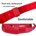 thumbnail image 5 of Tactical Dog Collar Military Dog Collar Adjustable Nylon Dog Collar Heavy Duty Metal Buckle with Handle for Dog Training (Red,L), 5 of 7