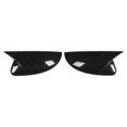 thumbnail image 3 of Ficarrico 2 piezas cubierta de espejo retrovisor de puerta izquierda derecha ABS resistente al desgaste reemplazo para Octavia 15?20 fibra de carbono, 3 of 8