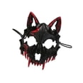 thumbnail image 4 of Máscara de Halloween Strade Fareast Limited hombre de terror negro, 4 of 8
