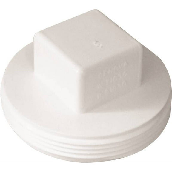 Genova Products 41840 4 in. Male Pipe Thread Styrene Plug