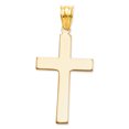 thumbnail image 1 of Pendentif Croix en Satin Or Jaune 14K, 1 of 2