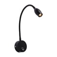 thumbnail image 2 of Lámpara De Noche Lámpara De Lectura De 1W Iluminación Suave Luz De Noche Luz De Pared Lámpara De Dormir Con Rotación De 360 ​​Grados Base De Interruptor De Botón De Cuello De Ganso Flexible Eigraketly HA025130-01, 2 of 6