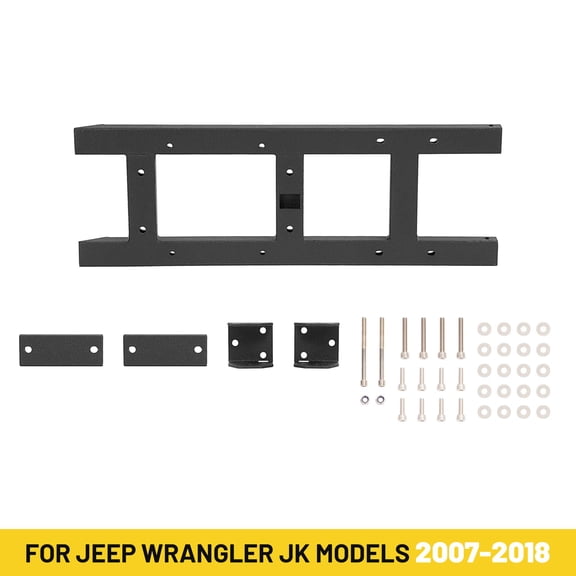 For Jeep Wrangler JK 07-18  Steel Rear Door Hinge Tailgate Reinforcement Kit