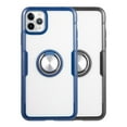 thumbnail image 3 of iPhone  Robotech Fusion Candy Carbon Fiber Frame TPU Case with Acrylic Back Plate & Attached Magnet Ring Stand for, 3 of 8