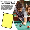 thumbnail image 6 of Uxcell 9.84x9.84" Billiard Cue Towel, 5 Pack Pool Cue Cleaner Shaft Cloth Coral Fleece, Multicolor, 6 of 6