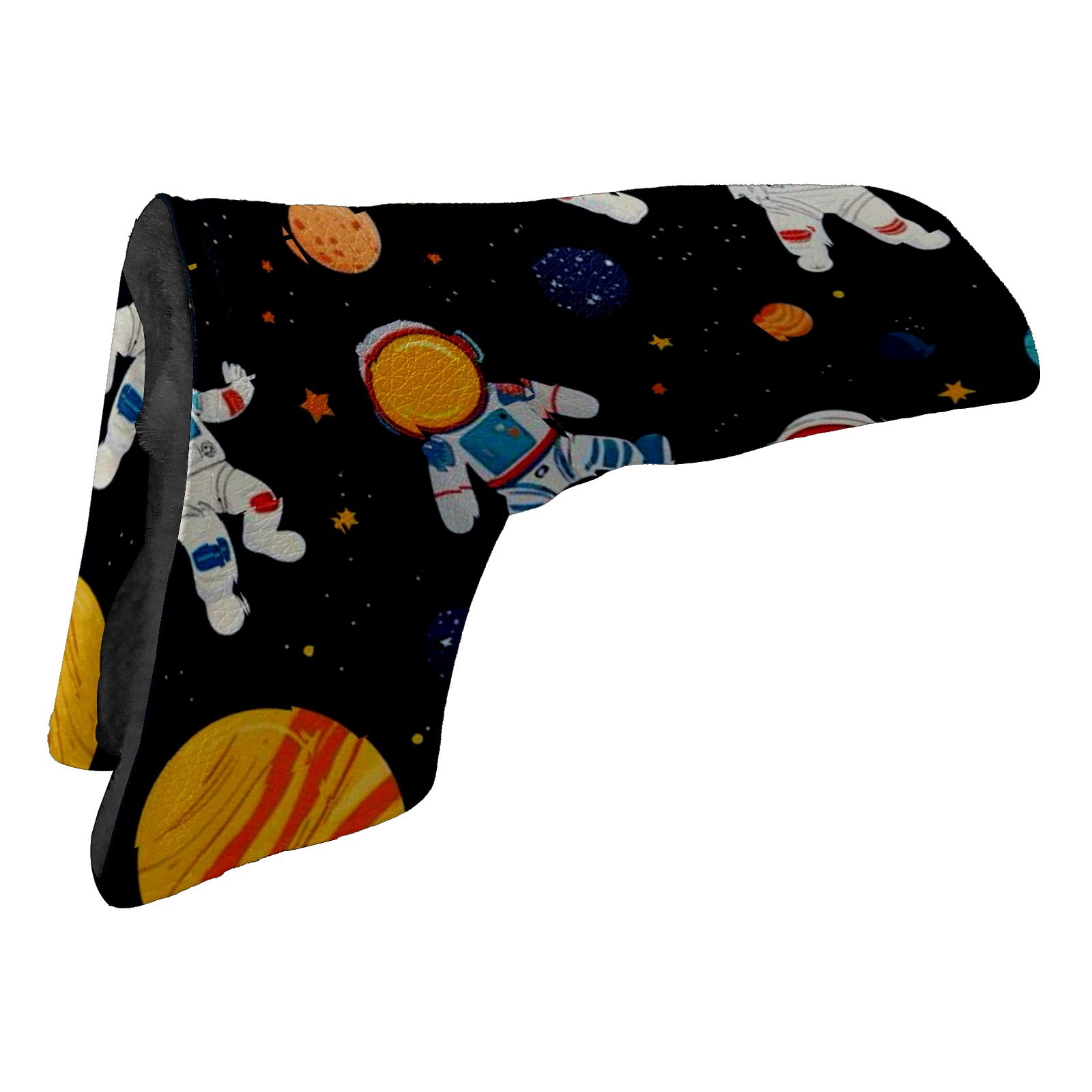Golf Club Head Cover | Leather Golf Club Putte Headcover , Waterproof Golf Club Head Cover Set Driver Headcovers for Golf Clubs Men Women Astronaut Pattern