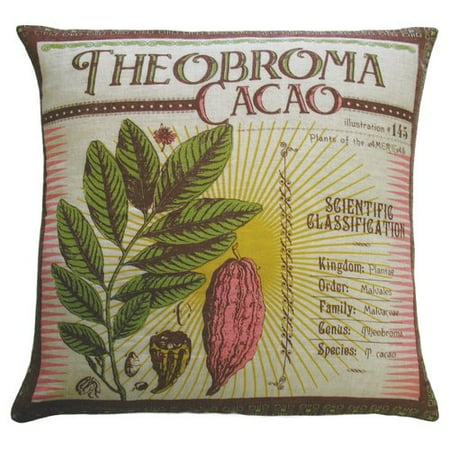 Koko Company Botanica Linen Throw Pillow