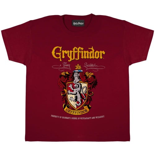 Harry Potter Girls Quidditch T-Shirt Age 9 to 10 Years 
