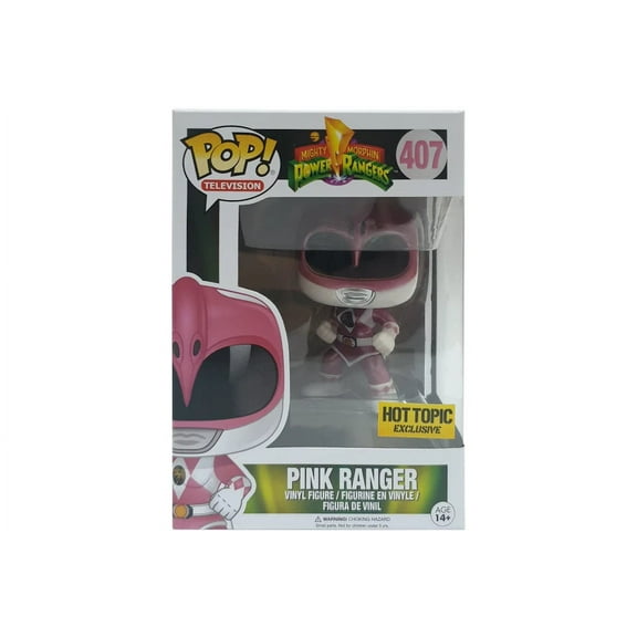 Funko Pop! Television Power Rangers Pink Ranger Hot Topic Exclusive Figure #407