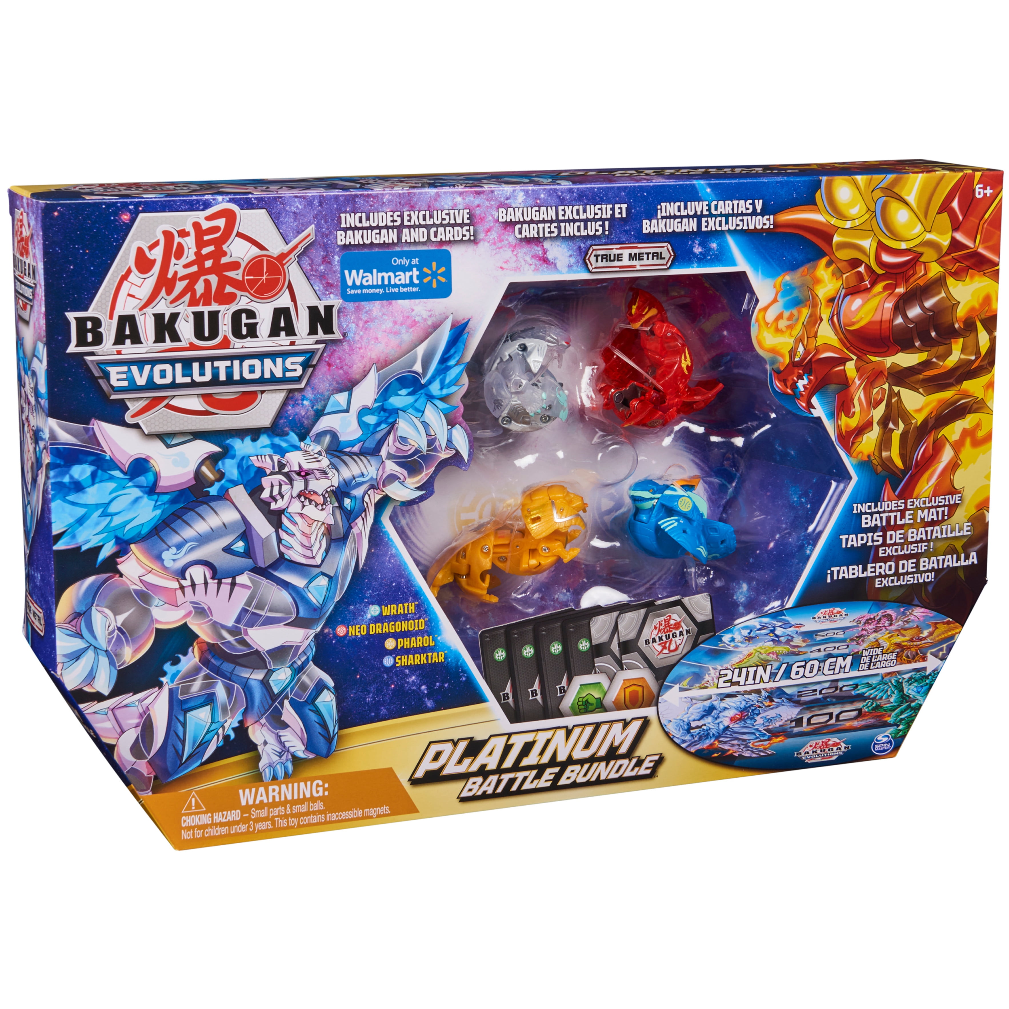 Bakugan Evolutions Platinum Battle Bundle (Walmart Exclusive)