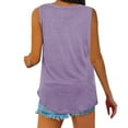 thumbnail image 6 of Today Deals Bogo Tank Tops for Women under $5 Womens Summer Tops Dressy Casual Sexy Tank Tops For Women Pack V Neck Tunic Tops For Women, 6 of 6
