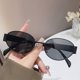 thumbnail image 1 of Gafas de sol ovaladas para mujer, lentes de sol con montura de Metal, de marca de lujo, clásicas y redondas, 2024, 1 of 4