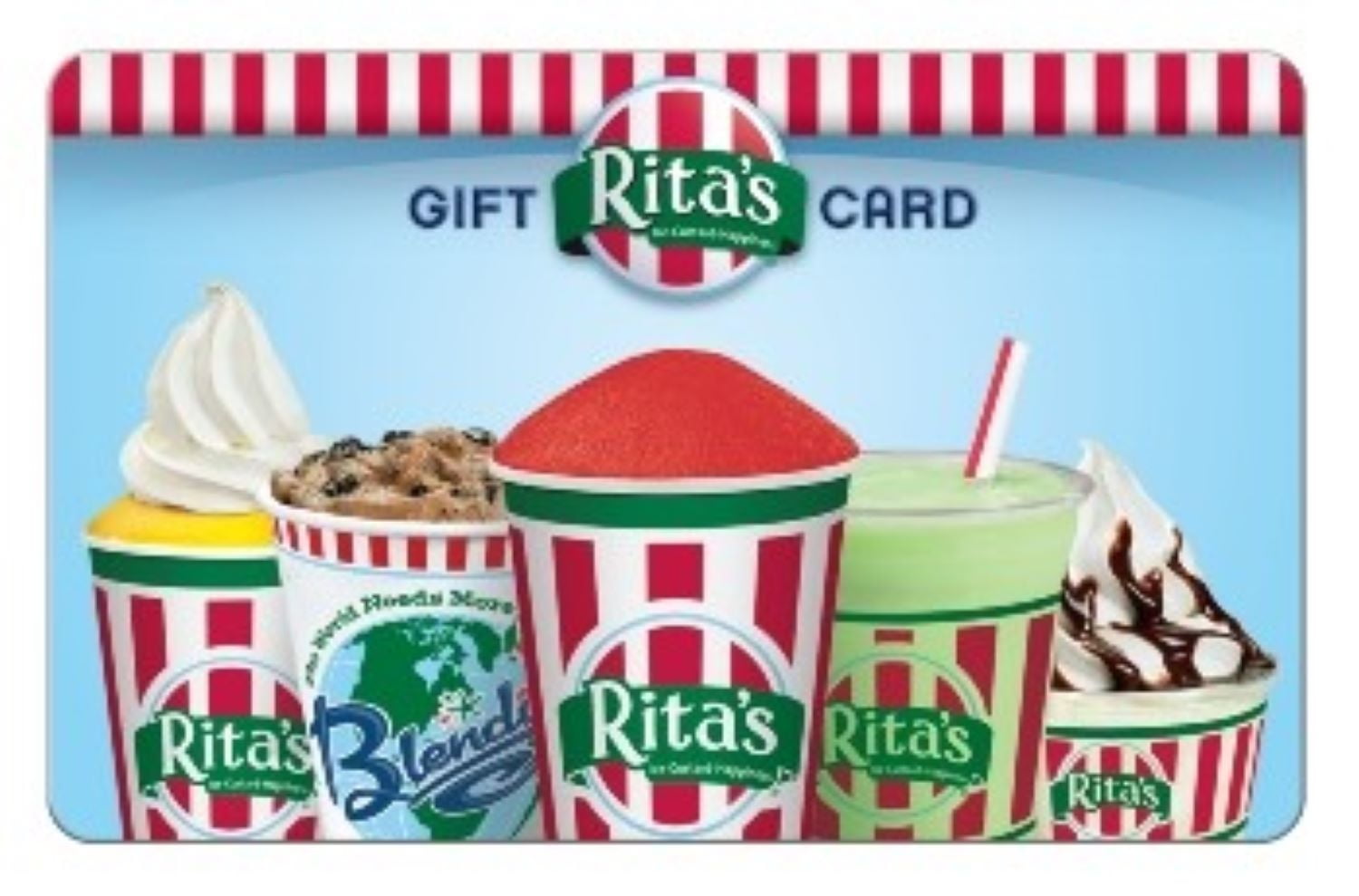 Rita's Italian Ice 15 Gift Card