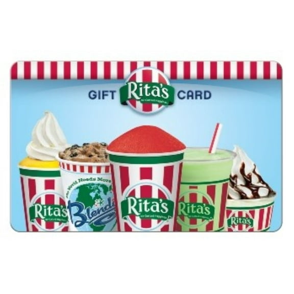 Rita's Italian Ice $15 Gift Card