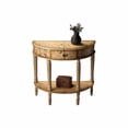 thumbnail image 2 of Coffee Hand Painted - Black - Demilune - Poplar hardwood solids, MDF - BUTLER MOZART COFFEE HAND PAINTED DEMILUNE CONSOLE TABLE, 2 of 2