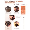 thumbnail image 3 of Sunny Hair Tape in Hair Extensions Human Hair Black 22 Inch Hair Extensions Real Human Hair Tape in Extensions Invisible Tape in Human Hair Extensions Seamless Hair Exte, 3 of 9