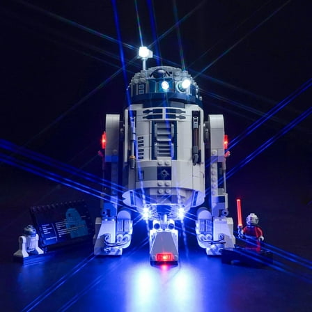 LED Light Compatible with Lego R2-D2, Compatible with Lego 75379-No Model