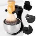 thumbnail image 2 of MasteelfCA Support de Rasoir Présentoir de Brosse de Rasage Support de Brosse de Rasage Support Pratique pour Brosse de Rasage, 2 of 7
