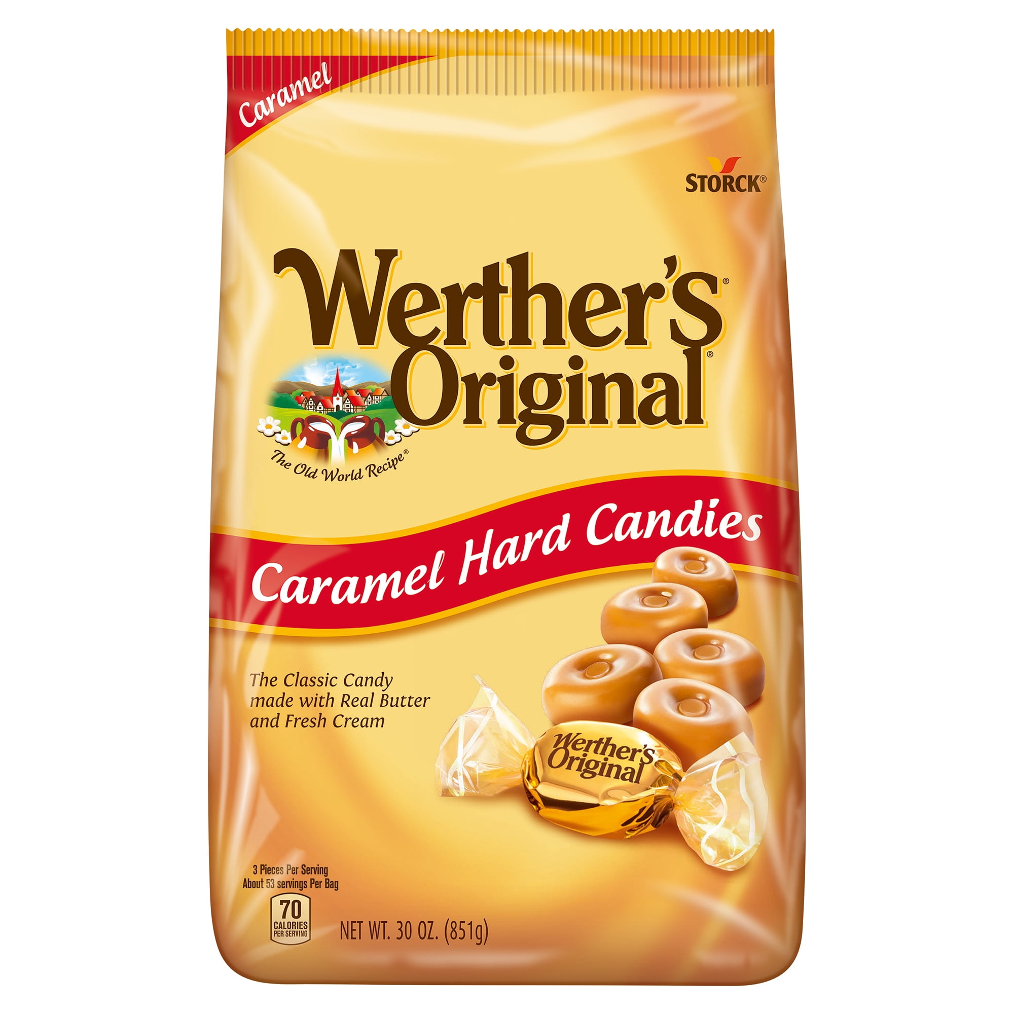 Werther s Original Hard Caramel Candy 30 oz Walmart