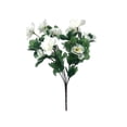 thumbnail image 2 of Xecvkr Artificial Greenery Simulation Azalea Bouquet Red Home Project Garden Fake Flowers Decorative Durable Realistic Versatile Placement 1 Pack White, 2 of 6