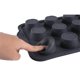thumbnail image 5 of Small Cupcake Silicone Muffin Pan 12 Round Holes Non Stick Baking Tray, 5 of 10