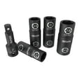 thumbnail image 3 of LEXIVON Lug Nut Impact Socket Set, 1/2-Inch Drive | Innovative 8-in-4 Flip Socket Design, Covers Most Commonly Used Inch & Metric Wheel Nuts, 3 of 3