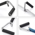 thumbnail image 4 of koolsoo Metal Resistance Band Handle Grip Pull Up Gym Exercise Workout Equipment 2pcs, 4 of 5