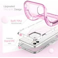 thumbnail image 2 of Funda protectora resistente a golpes y caídas para iPhone 11 Pro Max (6,5 pulgadas), transparente de triple capa., 2 of 7