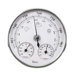 veasfak Thermometer: Lightweight, Compact, And Portable - Ideal for Home Use. Temperature Display, Hygrometer, And Traditional Weather Station.