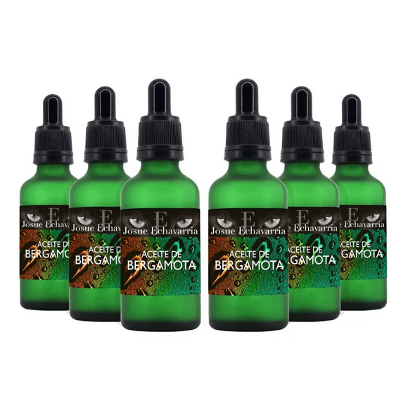 Aceite de Bergamota JOSUE ECHAVARRIA 6 Frascos 50 ml tratamiento Natural