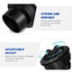 thumbnail image 3 of ColoMX Garneck - Rejilla de ventilación redonda para salpicadero de coche (2 unidades), color negro, 3 of 8